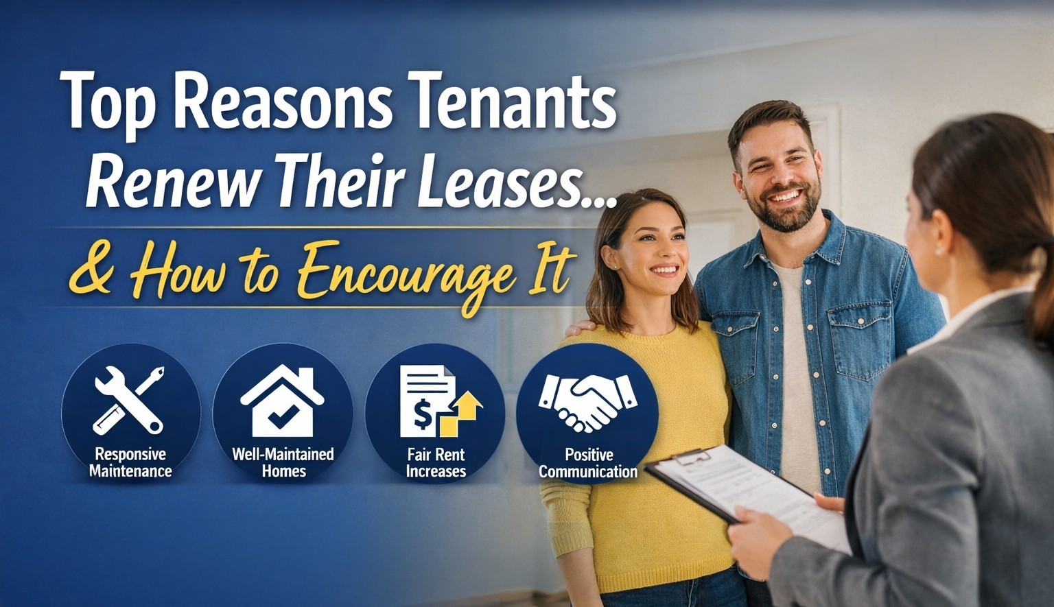 Top Reasons Tenants Renew Their Leases—And How to Encourage It